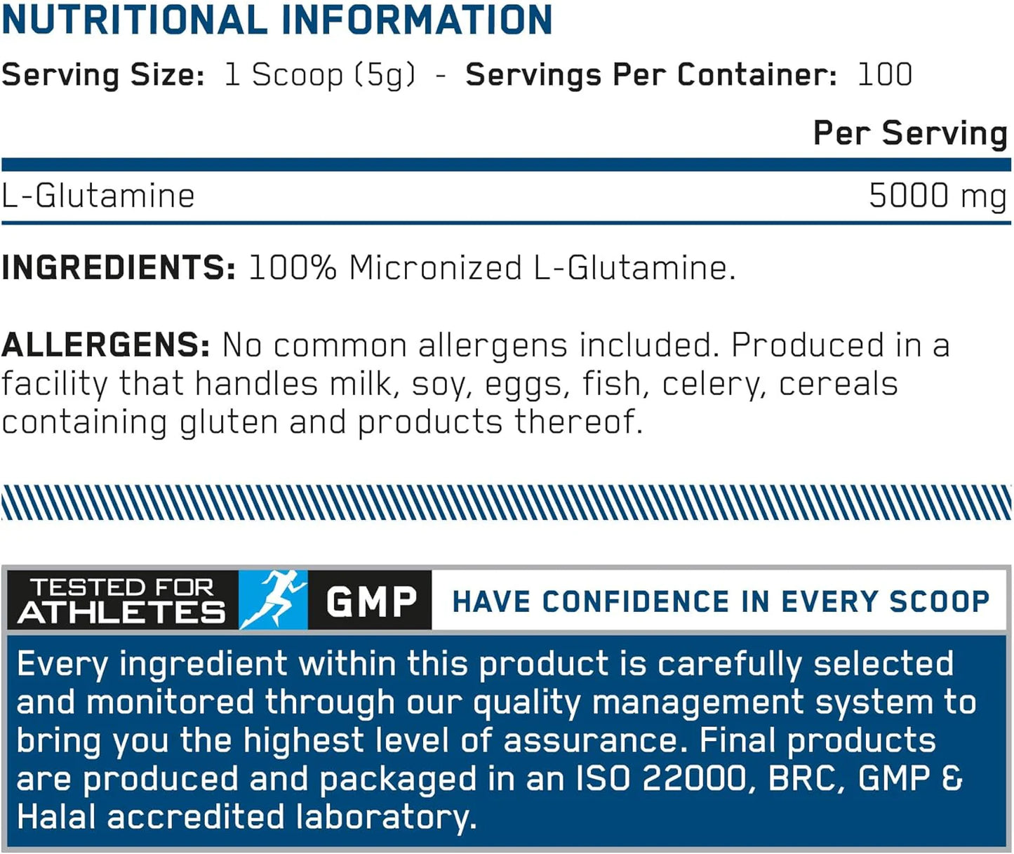 Applied Nutrition L-Glutamine Powder