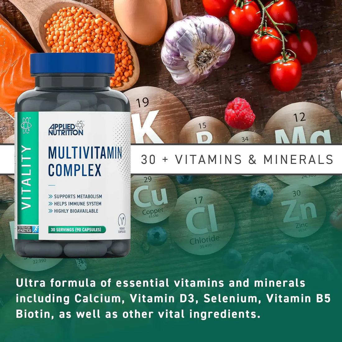 Applied Nutrition VITALITY Multi-Vitamin Complex
