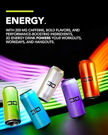 3D Energy Drink (12x473ml)