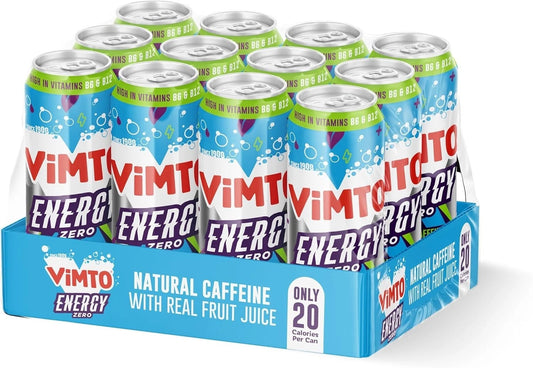 Vimto Energy No Added Sugar 12x500ml