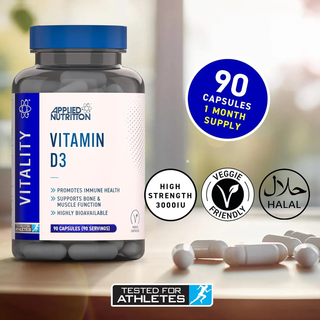 Applied Nutrition VITALITY Vitamin D3